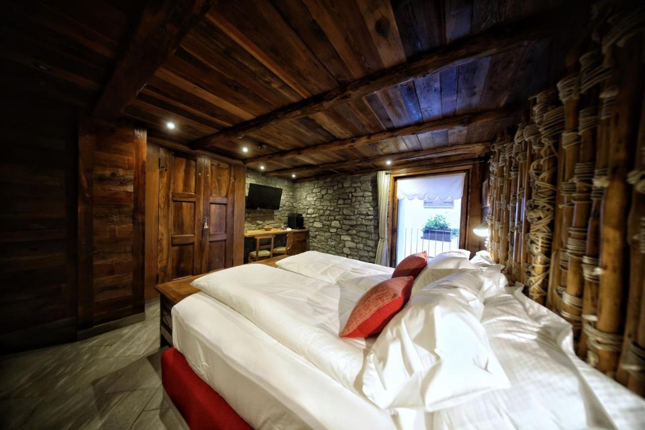 Hotel Cafe Quinson Relais De Charme Morgex Zewnętrze zdjęcie