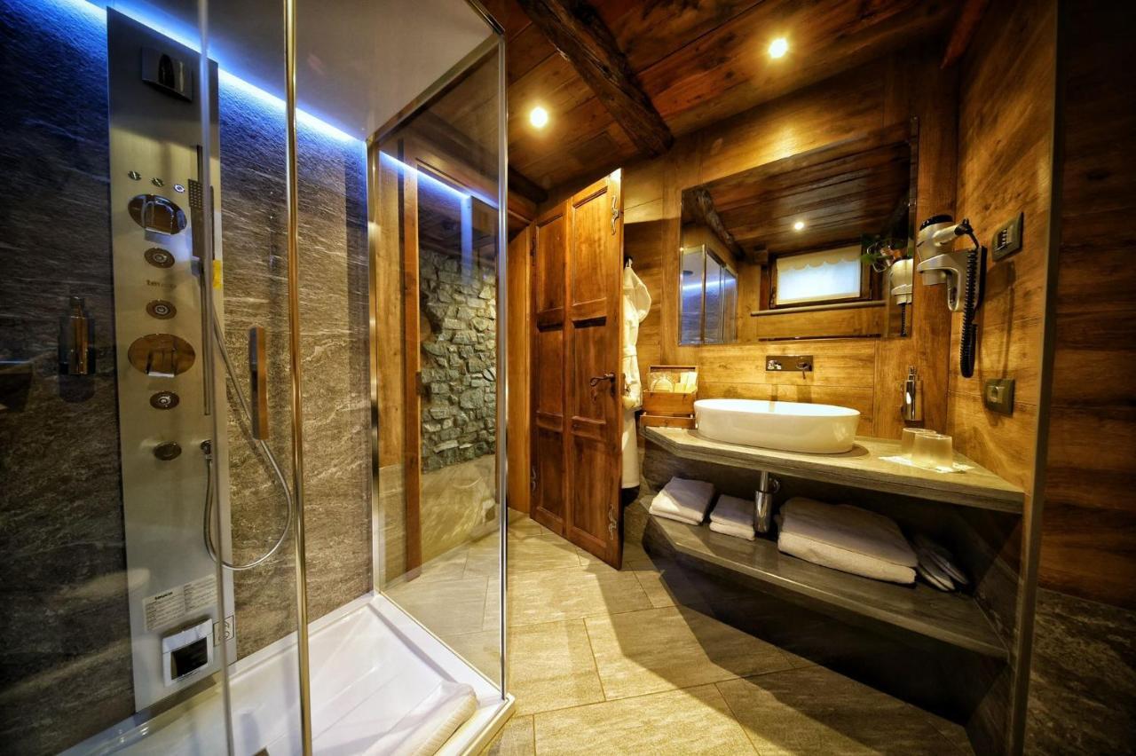 Hotel Cafe Quinson Relais De Charme Morgex Zewnętrze zdjęcie